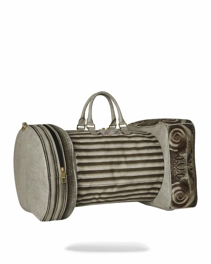THE MET GREEK TEMPLE OF SARDIS COLUMN DUFFLE Bags SPRAYGROUND