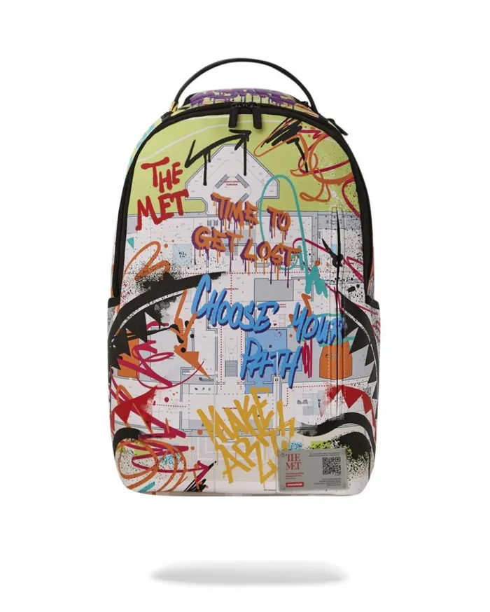 THE MET MAP CHOOSE YOUR PATH BACKPACK Bags SPRAYGROUND