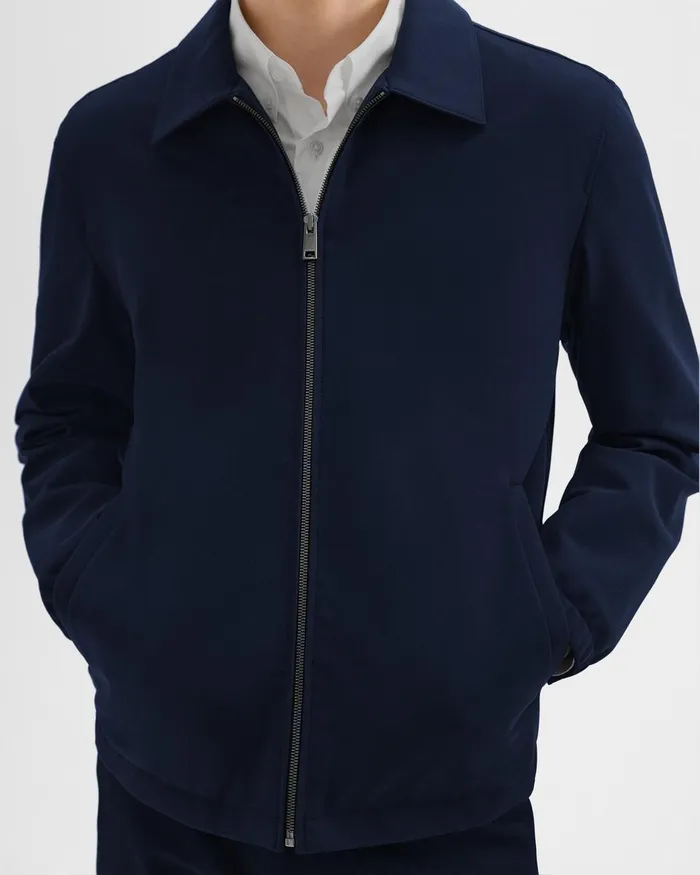 Theory Blazers Jackets Brody Jacket In Precision Ponte Baltic 8211 Men