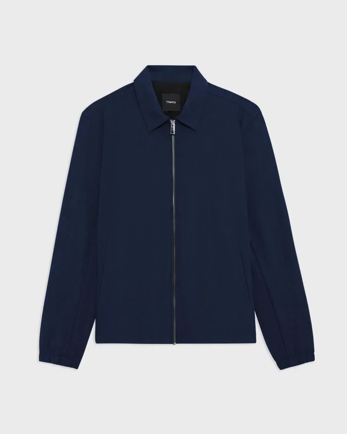 Theory Blazers Jackets Brody Jacket In Precision Ponte Baltic 8211 Men