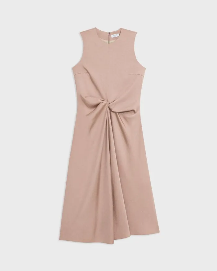 Theory Dresses Twisted Midi Dress Sakura 8211 Women