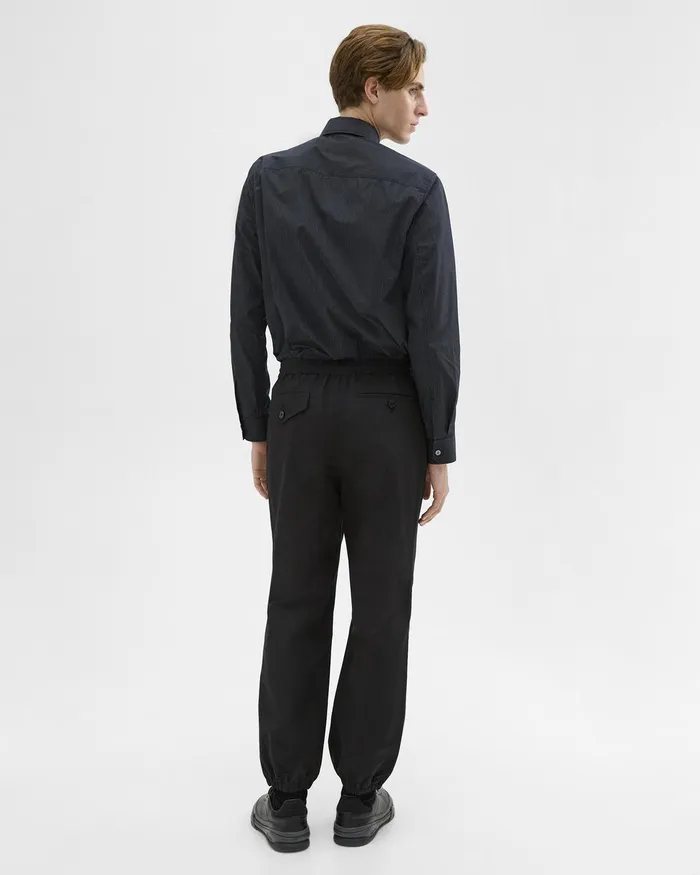 Theory Pants CottonBlend Jogger Pant Black 8211 Men