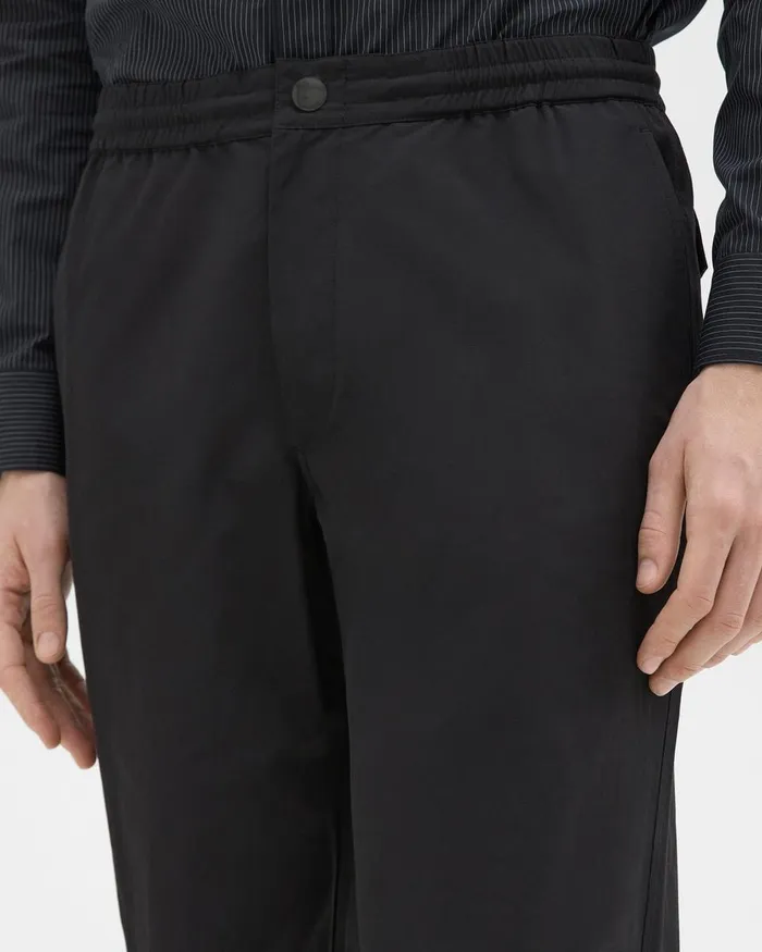 Theory Pants CottonBlend Jogger Pant Black 8211 Men