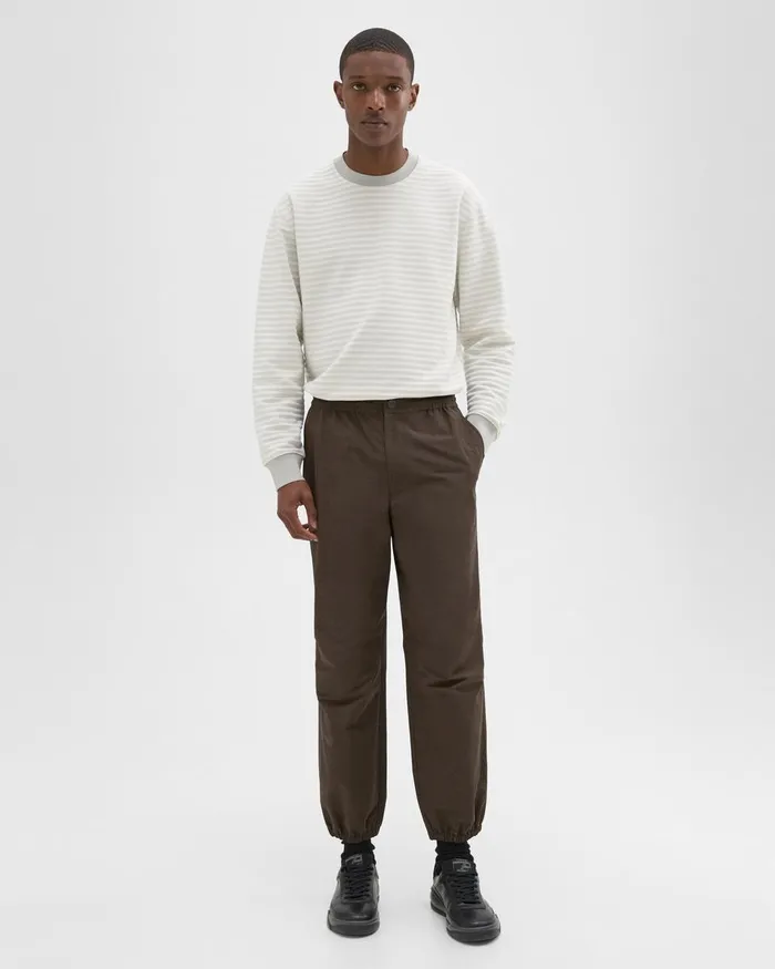 Theory Pants CottonBlend Jogger Pant Deep Tundra 8211 Men