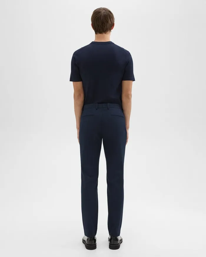 Theory Pants Zaine Pant In Stretch Cotton Baltic 8211 Men