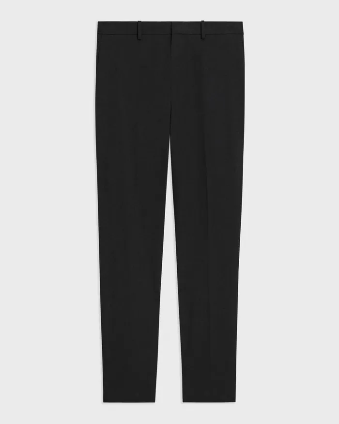 Theory Pants Zaine Pant In Stretch Cotton Black 8211 Men