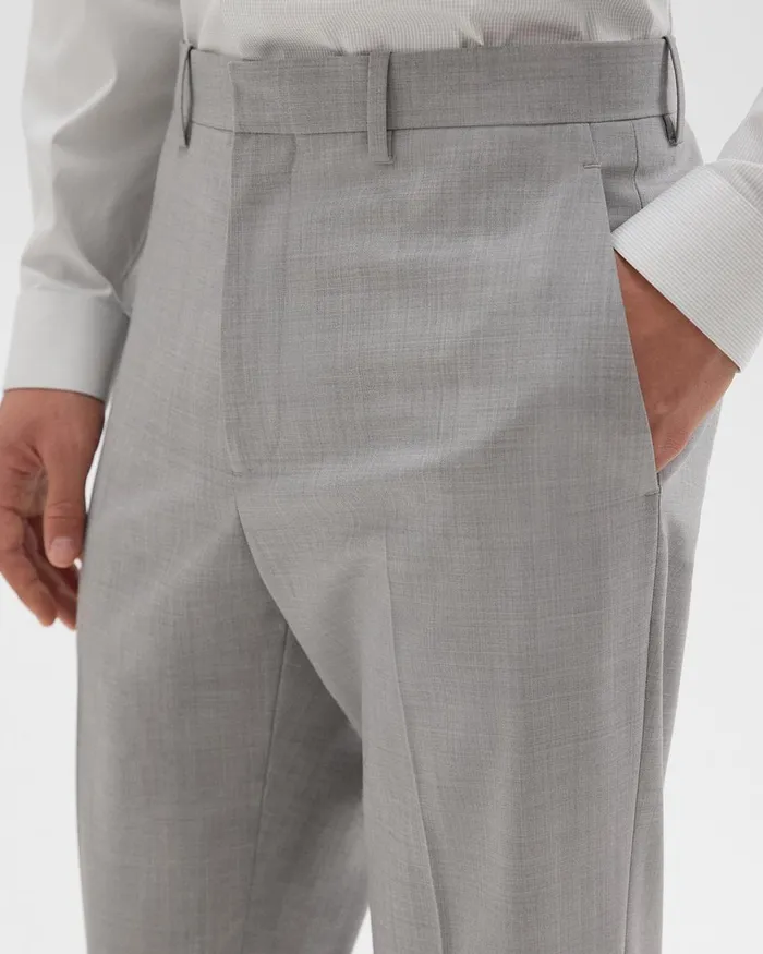 Theory Suits Mayer Pant In Stretch Wool Vapor Melange 8211 Men