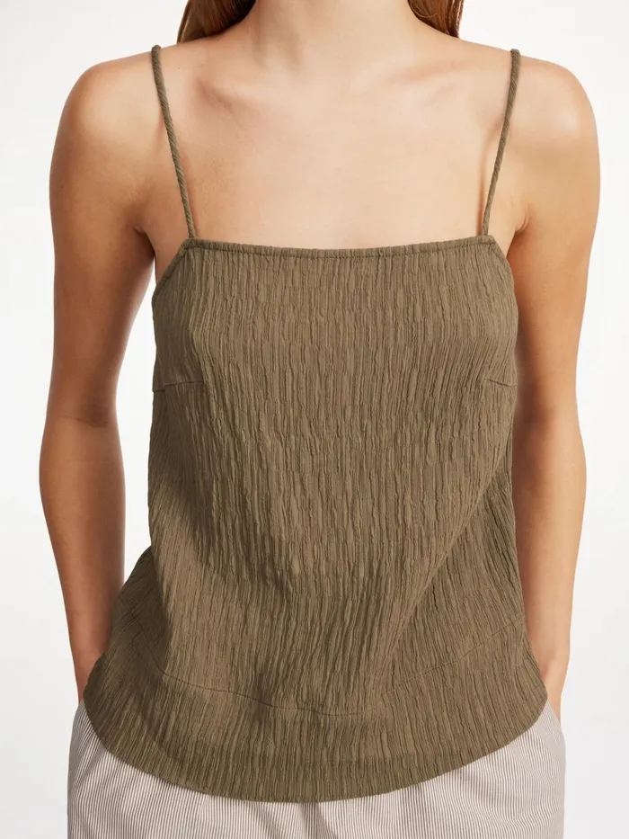 Tops and Blouses Women By Malene Birger Alviola Top Shitake