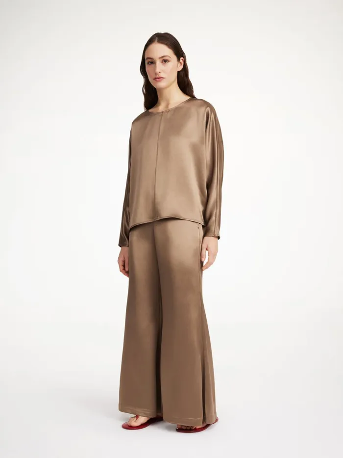 Tops and Blouses Women By Malene Birger Odelleys Blouse Shitake