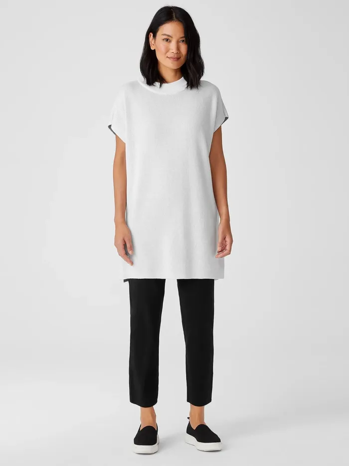 Traceable Cotton Jersey HighWaisted Pant Black Women Eileen Fisher Pants Shorts and Jumpsuits