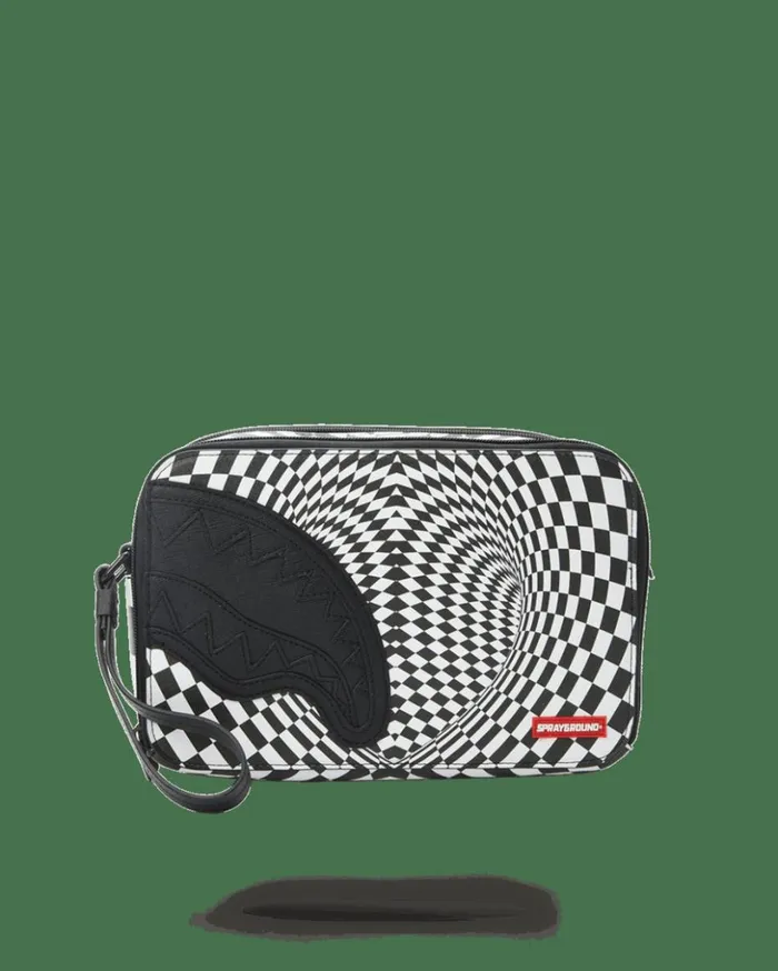 TRIPPY CHECK TOILETRY AKA MONEY BAG Bags SPRAYGROUND