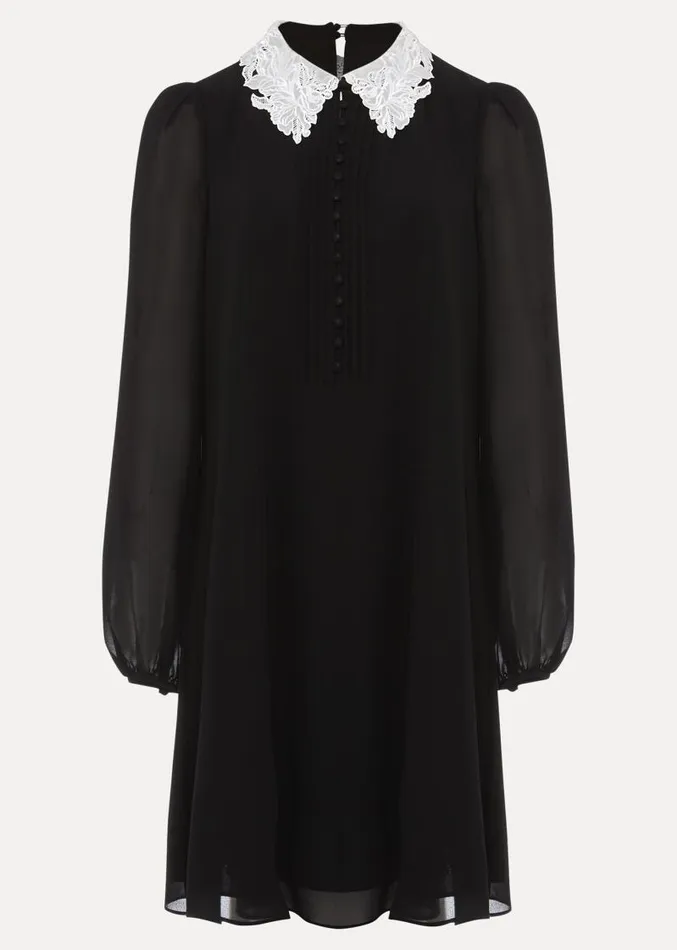 Trudie Swing Mini Dress Blackivory Women Phase Eight Dresses