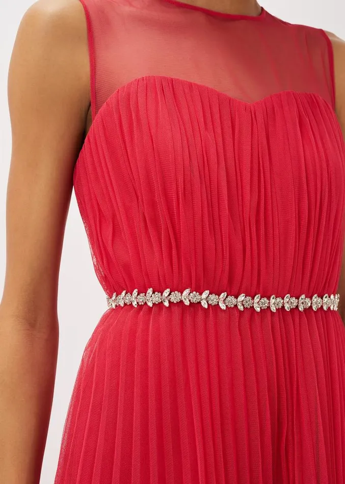 Tulisa Tulle Maxi Dress Lipstick Women Phase Eight Dresses