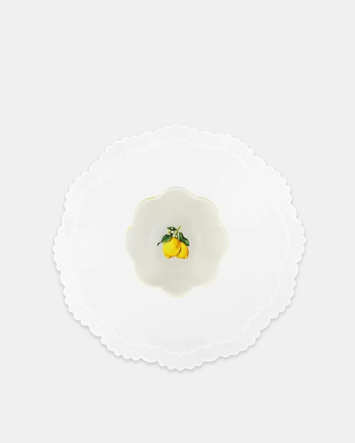 Tutti Frutti Cereal Bowl Yellow Women Aquazzura Dinnerware Tutti Frutti Cereal Bowl Yellow Women Aquazzura Dinnerware