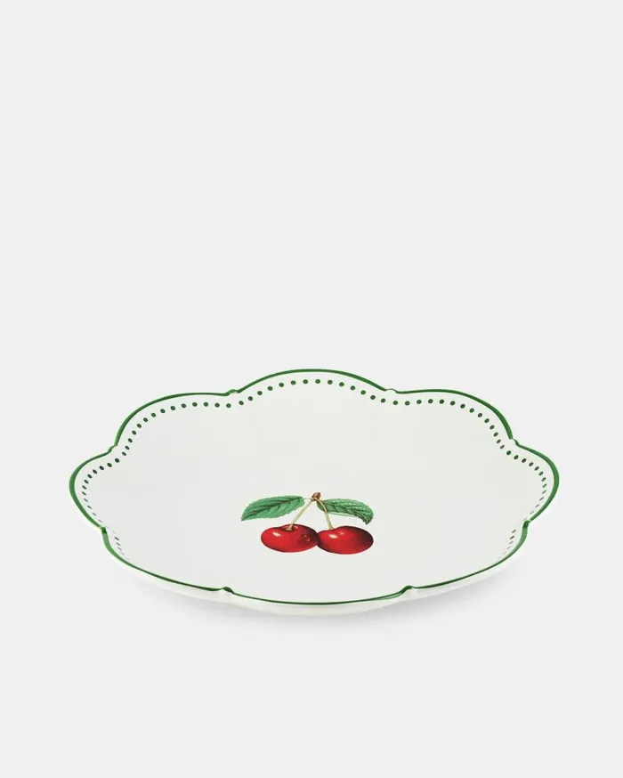 Tutti Frutti Dinner Plate Green Women Aquazzura Dinnerware