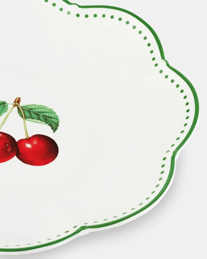 Tutti Frutti Dinner Plate Green Women Aquazzura Dinnerware Tutti Frutti Dinner Plate Green Women Aquazzura Dinnerware