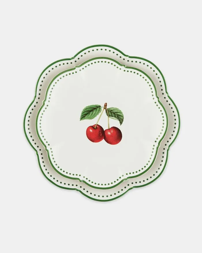 Tutti Frutti Dinner Plate Green Women Aquazzura Dinnerware Tutti Frutti Dinner Plate Green Women Aquazzura Dinnerware