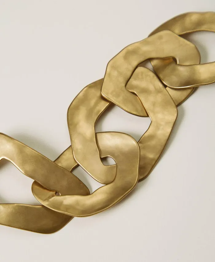 Twinset Metal Chain Bracelet Gold Yellow Women Jewellery Twinset Metal Chain Bracelet Gold Yellow Women Jewellery