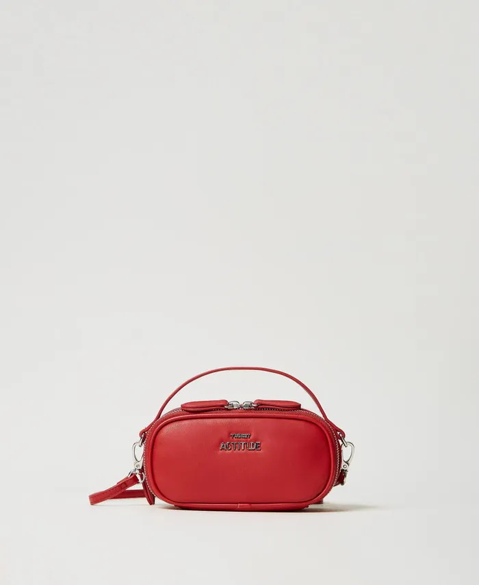 Twinset Mini Shoulder Bag With Logo Love Potion Women Handbags