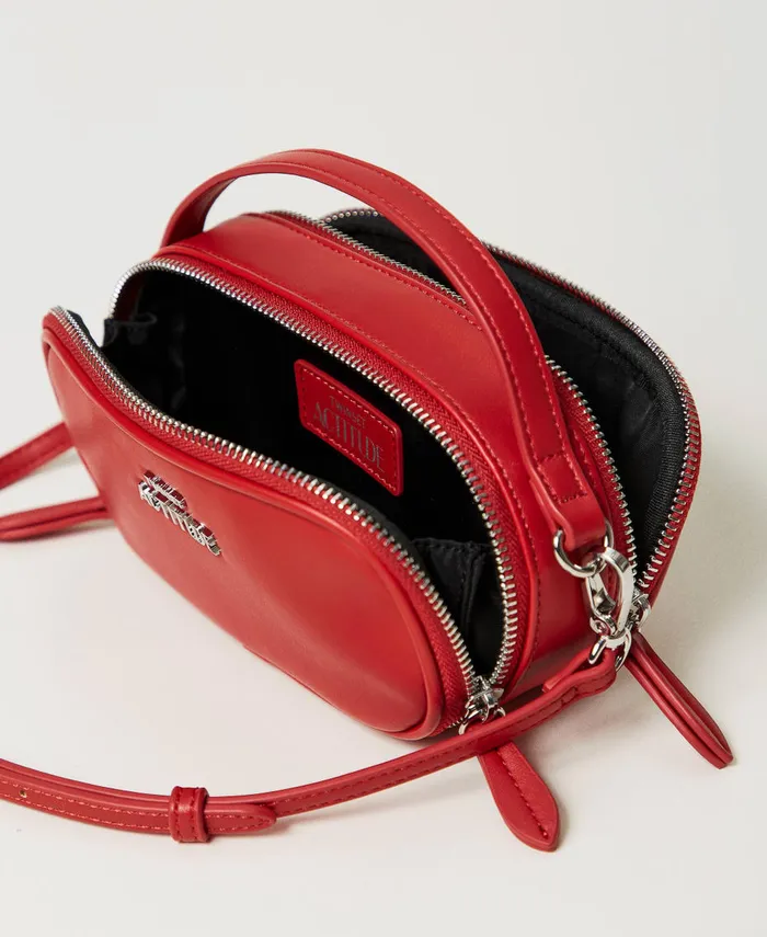Twinset Mini Shoulder Bag With Logo Love Potion Women Handbags