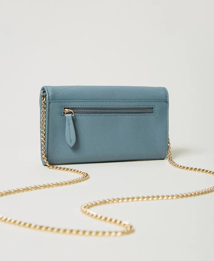 Twinset Mini Smartphone Bag With Shoulder Strap Gainsboro Gray Women Mini Bags Twinset Mini Smartphone Bag With Shoulder Strap Gainsboro Gray Women Mini Bags