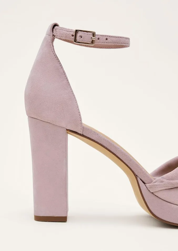 Twist Strap Platform Shoe Latte Women Phase Eight Occasion Shoes