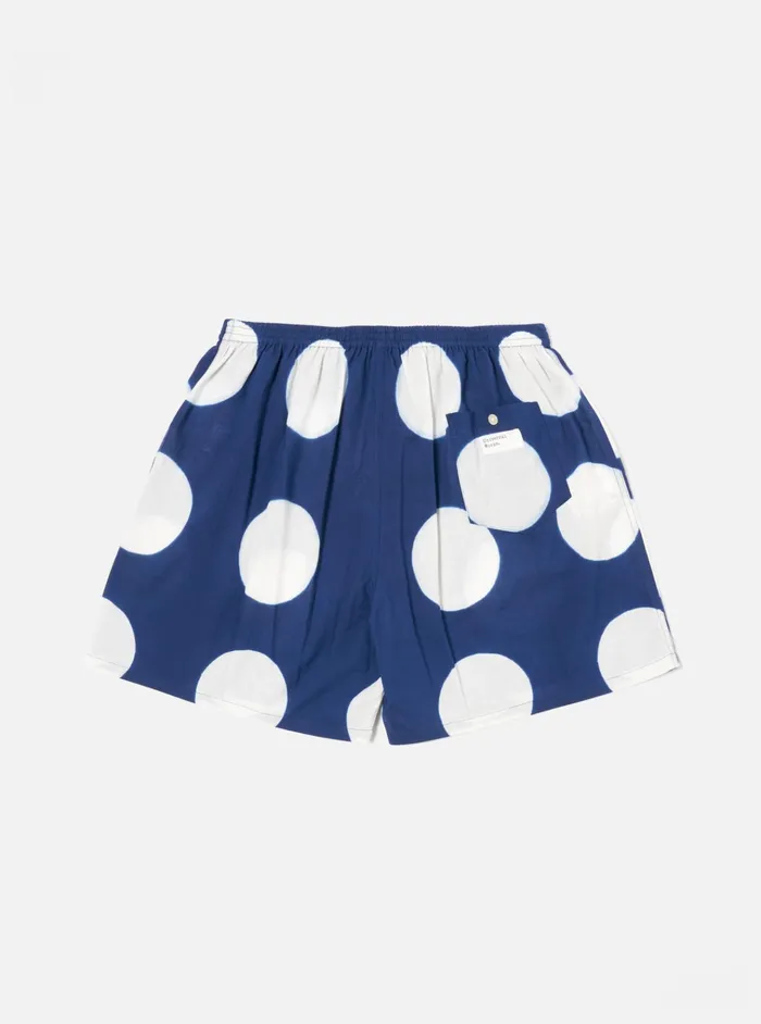 Underwear Men Universal Works Universal Works 3 Pack Boxer Short In Indigo Big Dot Print