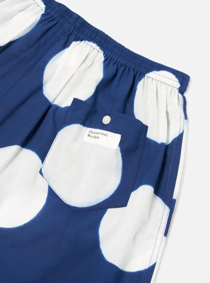 Underwear Men Universal Works Universal Works 3 Pack Boxer Short In Indigo Big Dot Print
