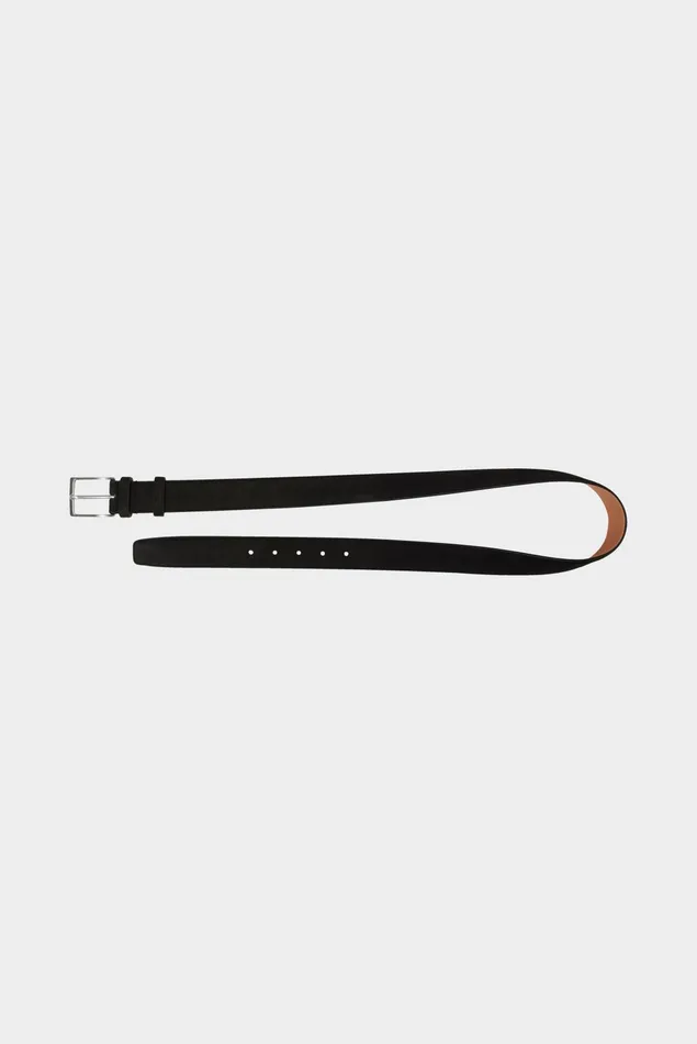 Van Laack Accessories Men Leather Belt Black