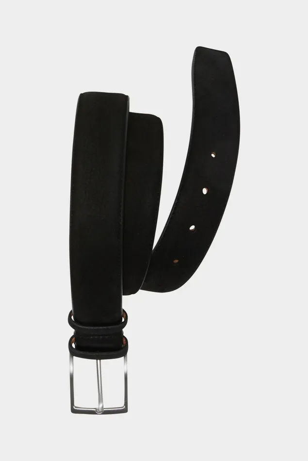 Van Laack Accessories Men Leather Belt Black Van Laack Accessories Men Leather Belt Black