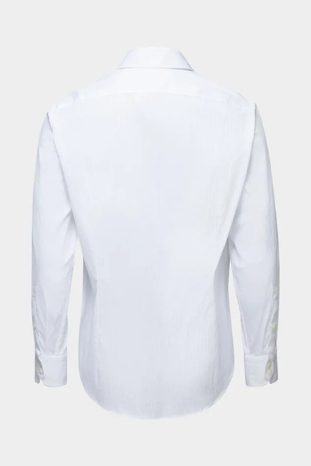 Van Laack Business Shirts Men Business Shirt With Jacquard Stripes Tailor Fit Van Laack Business Shirts Men Business Shirt With Jacquard Stripes Tailor Fit