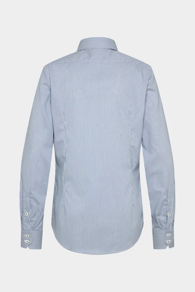 Van Laack Business Shirts Men Natural Stretch Perfect Look Shirt Candy Stripes On Cotton Twill Van Laack Business Shirts Men Natural Stretch Perfect Look Shirt Candy Stripes On Cotton Twill