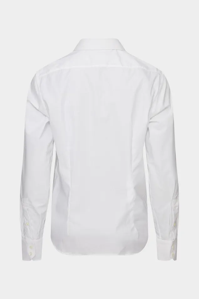 Van Laack Business Shirts Men Structured Shirt White Van Laack Business Shirts Men Structured Shirt White