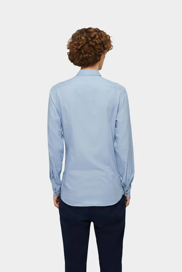 Van Laack Business Shirts Men Twill Hemd Mit Kent Kragen Slim Fit Hellblau Van Laack Business Shirts Men Twill Hemd Mit Kent Kragen Slim Fit Hellblau