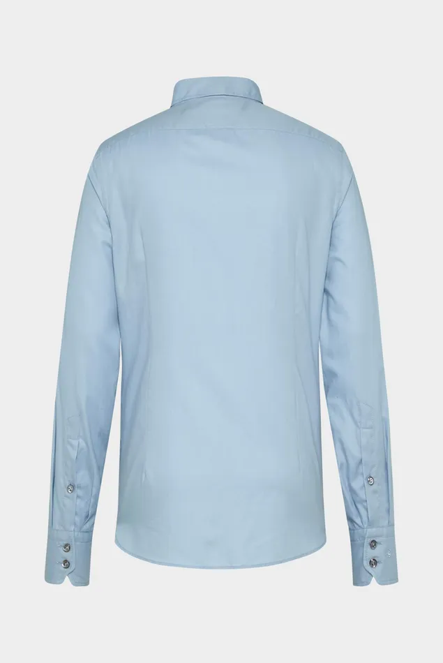 Van Laack Business Shirts Men Twill Hemd Mit Kent Kragen Slim Fit Hellblau Van Laack Business Shirts Men Twill Hemd Mit Kent Kragen Slim Fit Hellblau