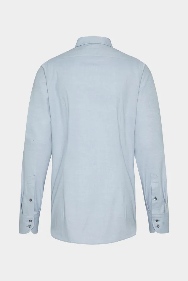 Van Laack Business Shirts Men Twill Shirt With Kent Collar And Brushed Look Tailor Fit Light Blue Van Laack Business Shirts Men Twill Shirt With Kent Collar And Brushed Look Tailor Fit Light Blue