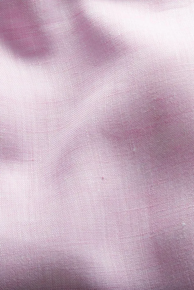 Van Laack Dresses and Skirts Women Kneelength Dress With Stitched Pleats In Pink Linen Fabric Van Laack Dresses and Skirts Women Kneelength Dress With Stitched Pleats In Pink Linen Fabric