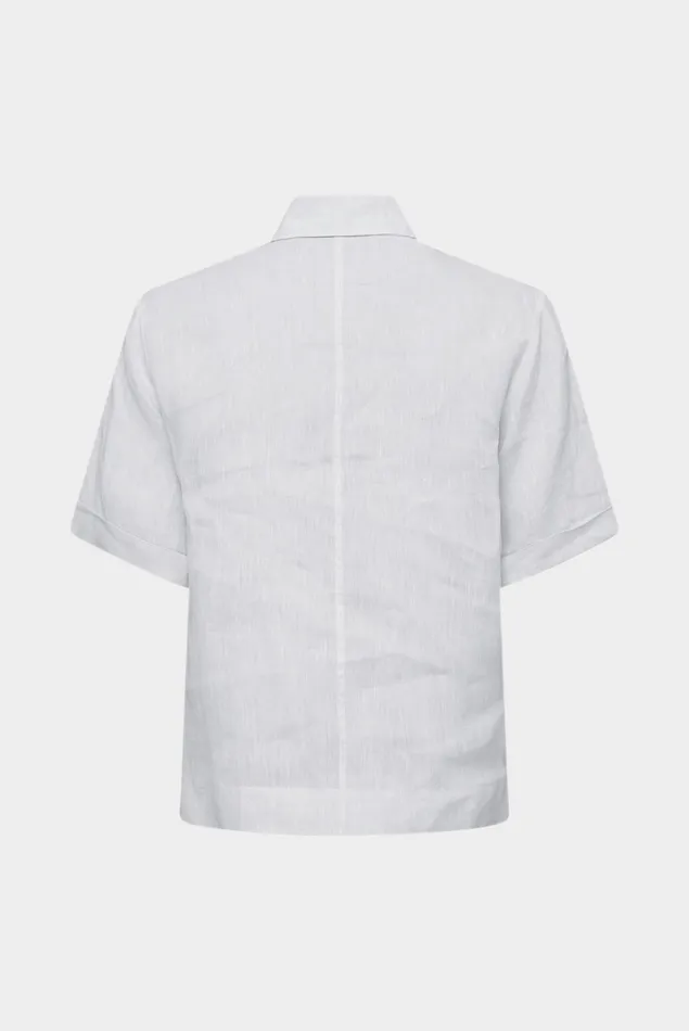 Van Laack Festive Blouses Women Airy Boxy Shirt Blouse White Van Laack Festive Blouses Women Airy Boxy Shirt Blouse White