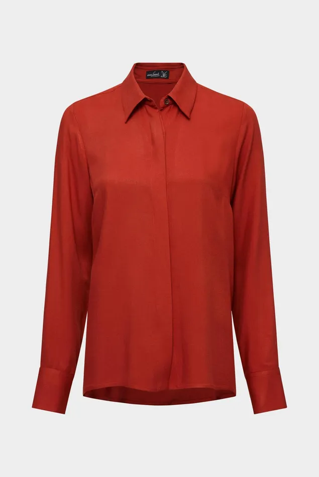 Van Laack Festive Blouses Women Viscose Twill Shirt Blouse Van Laack Festive Blouses Women Viscose Twill Shirt Blouse
