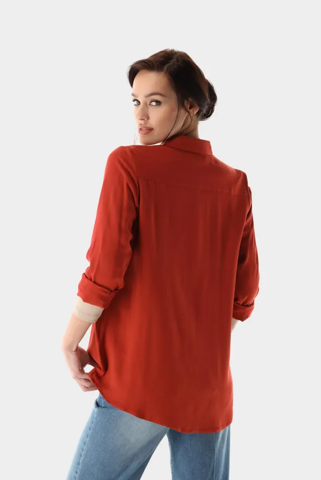 Van Laack Festive Blouses Women Viscose Twill Shirt Blouse Van Laack Festive Blouses Women Viscose Twill Shirt Blouse