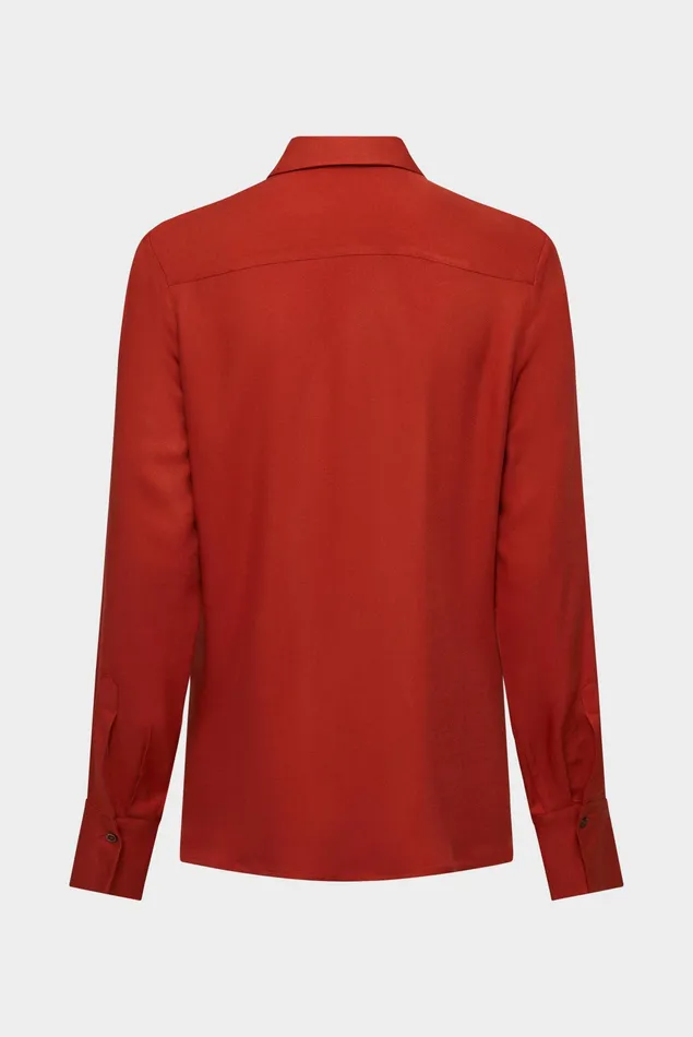 Van Laack Festive Blouses Women Viscose Twill Shirt Blouse Van Laack Festive Blouses Women Viscose Twill Shirt Blouse