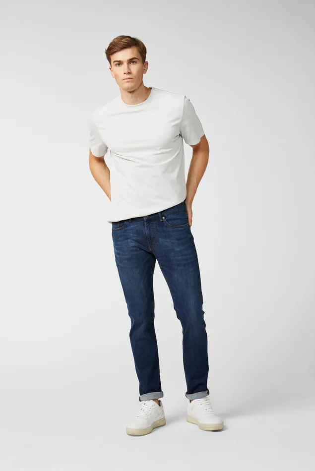 Van Laack Jeans and Pants Men High Quality Mens Cotton Blend Slim Fit Blue Jeans Pants Van Laack Jeans and Pants Men High Quality Mens Cotton Blend Slim Fit Blue Jeans Pants