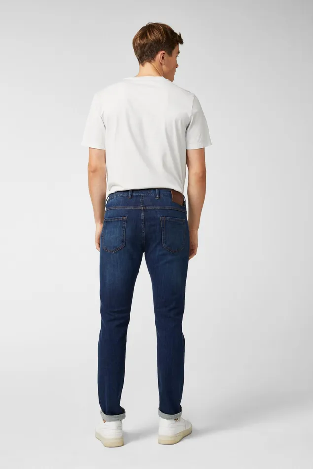 Van Laack Jeans and Pants Men High Quality Mens Cotton Blend Slim Fit Blue Jeans Pants Van Laack Jeans and Pants Men High Quality Mens Cotton Blend Slim Fit Blue Jeans Pants