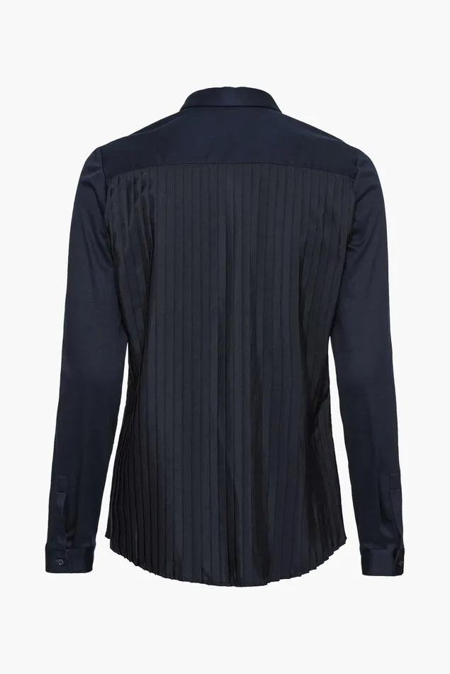 Van Laack Jersey Blouses Women Minni 8211 Swiss Cotton Blouse With Pleated Back Van Laack Jersey Blouses Women Minni 8211 Swiss Cotton Blouse With Pleated Back