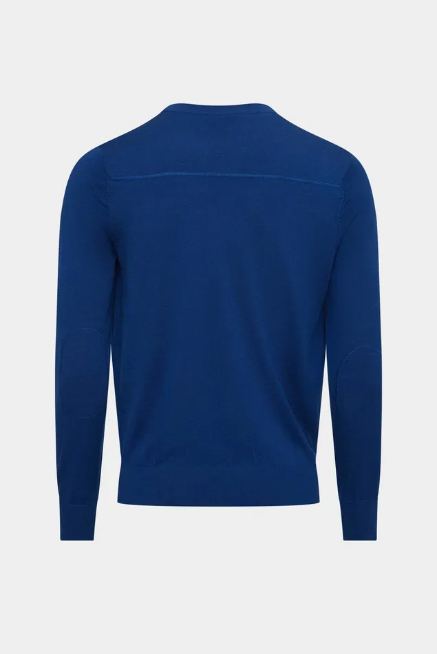 Van Laack Sweaters and Cardigans Men Knitted CrewNeck Pullover With Contrast Details 100 Merino Wool Van Laack Sweaters and Cardigans Men Knitted CrewNeck Pullover With Contrast Details 100 Merino Wool