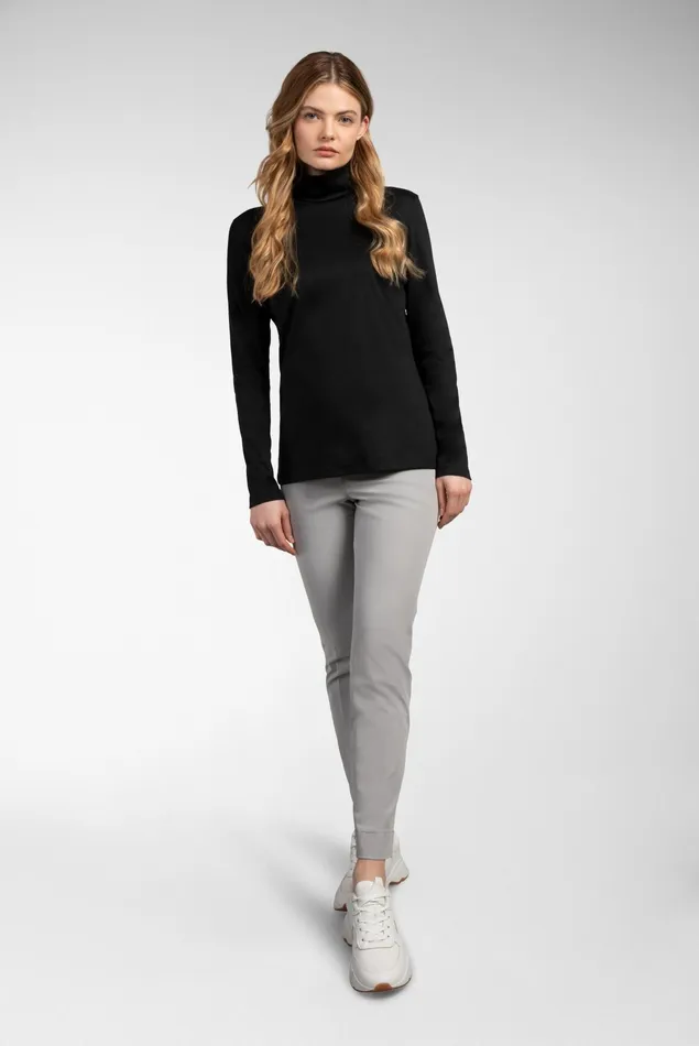 Van Laack Sweaters and Cardigans Women Melissa 8211 Rollneck Pully In Swiss Cotton Jersey Van Laack Sweaters and Cardigans Women Melissa 8211 Rollneck Pully In Swiss Cotton Jersey