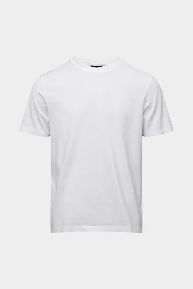 Van Laack TShirts Men Relaxed Fit Crew Neck Jersey TShirt White Van Laack TShirts Men Relaxed Fit Crew Neck Jersey TShirt White