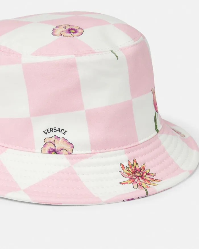 Versace Accessories Blossom Kids Bucket Hat Pinkprint 8211 Children Versace Accessories Blossom Kids Bucket Hat Pinkprint 8211 Children