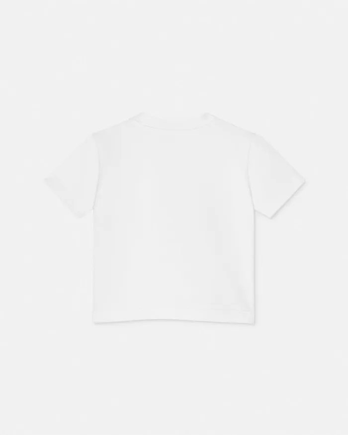Versace Clothing Embroidered Medusa Baby TShirt Whiteprint 8211 Children Versace Clothing Embroidered Medusa Baby TShirt Whiteprint 8211 Children