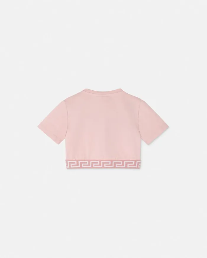 Versace Clothing Greca Baby TShirt Light Pink 8211 Children Versace Clothing Greca Baby TShirt Light Pink 8211 Children